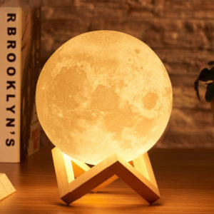 Lampe lune LED 3D